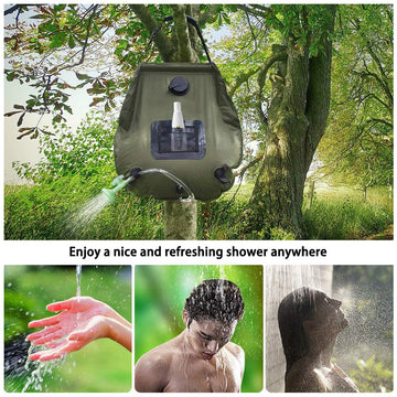 Portable 20L Shower Bag For Outdoor Camping Hiking