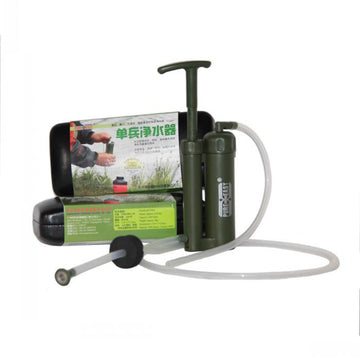 Portable Outdoor Hiking Camping Water Filter Purifier Cleaner Outdoor Survival Emergency Water Purifier